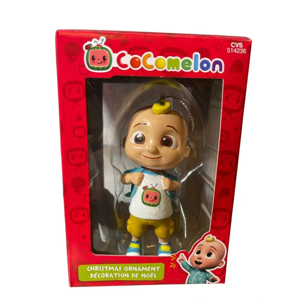 Christmas Cocomelon Holiday Tree Ornament JJ With Backpack 2022 Collector NEW!